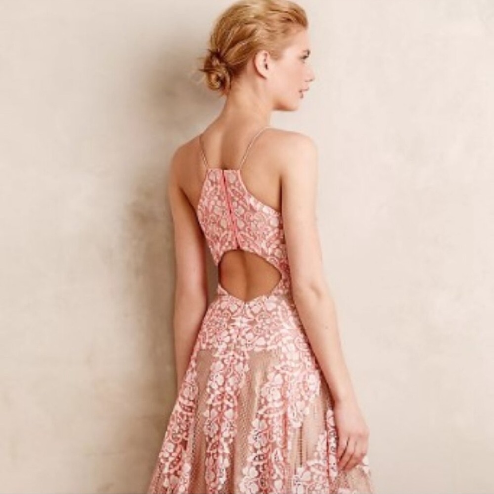 Anthropologie Tracy Reese Cherry Blossoms Gown BDHN Collection Size 6 MSRP $698 - Picture 2 of 16